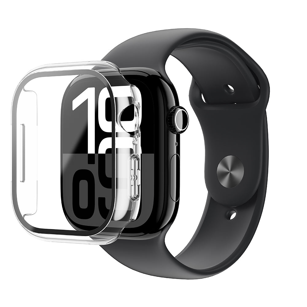 Amazingthing Radix Minimal FullGuard Apple Watch 10 42mm Sert PC Kasa ve Ekran Koruyucu - 1 Amazingthing Radix Minimal FullGuard Apple Watch 10 42mm Sert PC Kasa ve Ekran Koruyucu - 1